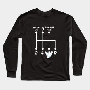 Car Gear Shifting Long Sleeve T-Shirt